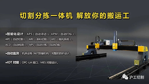 币游·国际(中国区)官方网站全自动等离子切割分拣一体机